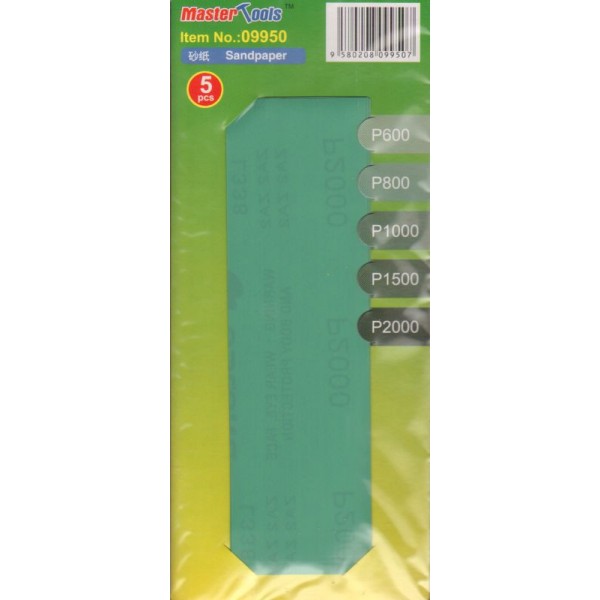 Sandpaper set 09950