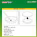 Paint Palette with brush rest  09974