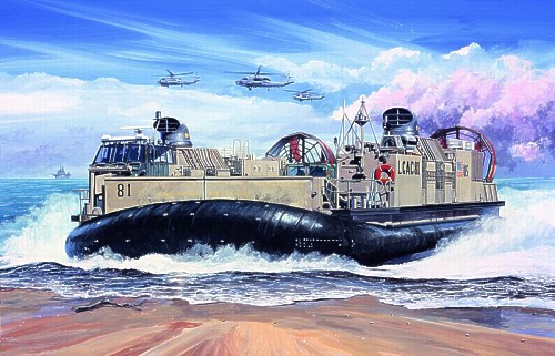 US Navy LCAC (Landing Craft Air Cushion) Hovercraft 7302