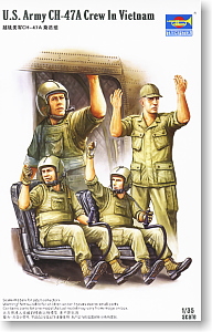 US Army CH47A Chinook Crew in Vietnam TP00417