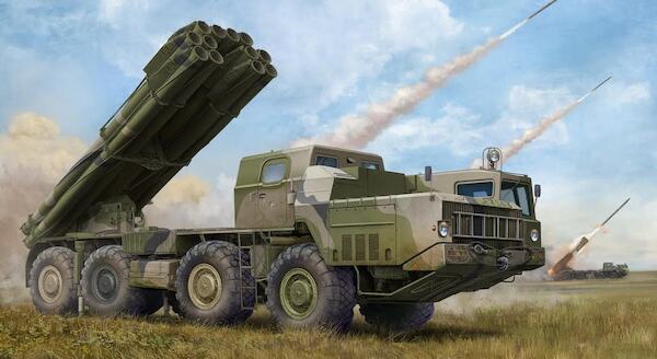 Soviet (9A52-2 Smerch-M Multiple Rocket Launcher with RSZO 9K58 Smerch MRLS  TR01020