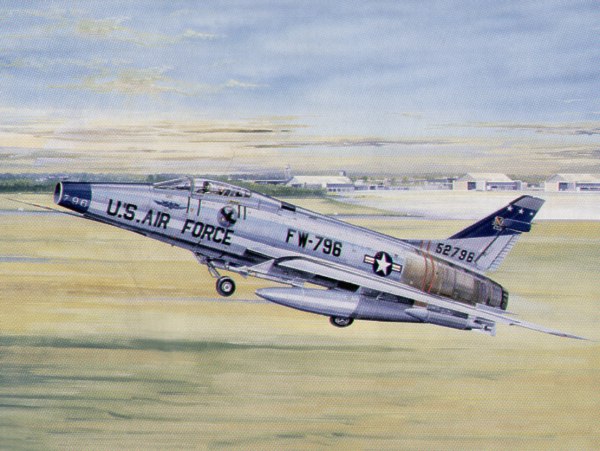 North American F100D Super Sabre  Tr02232