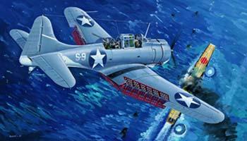Douglas SBD3 Dauntless Midway (Clear Edition)  TR02244