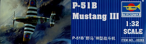 North American P51B Mustang III RAF TR02283