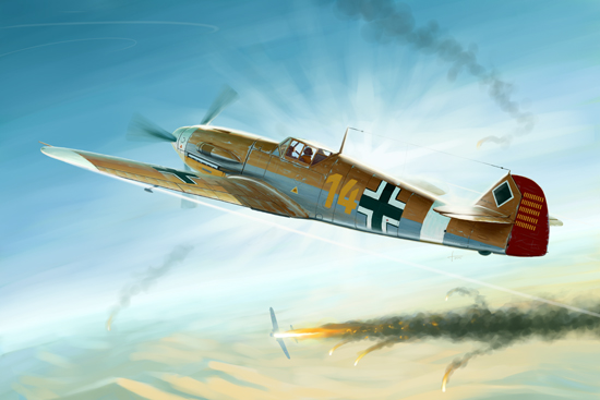 Messerschmitt BF109F-4/Trop  TR02293