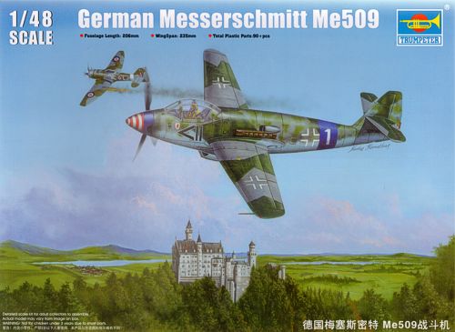 German Messerschmitt Me509  TR02849