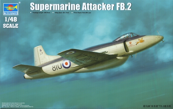 Supermarine Attacker FB2 Fighter TR02867