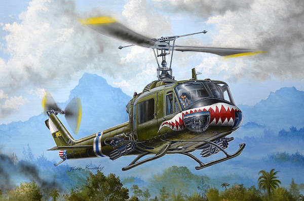 Bell UH1B Huey - Gunship  TR05112