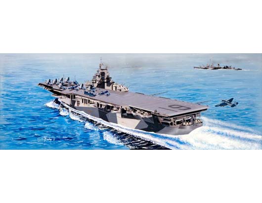 US Aircraft carrier USS Hancock (CV-19)  TR05610