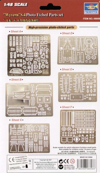 Westland Wyvern S4 Detail set TR06606