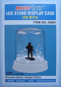 LED Stand display case 84x115mm with Domed top  TR09861