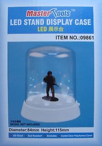 LED Stand display case 84x115mm with Domed top TR09861
