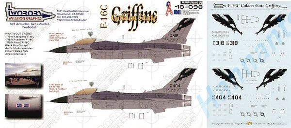 F16C Fighting Falcons (194FS Golden State Griffins) tb48-098