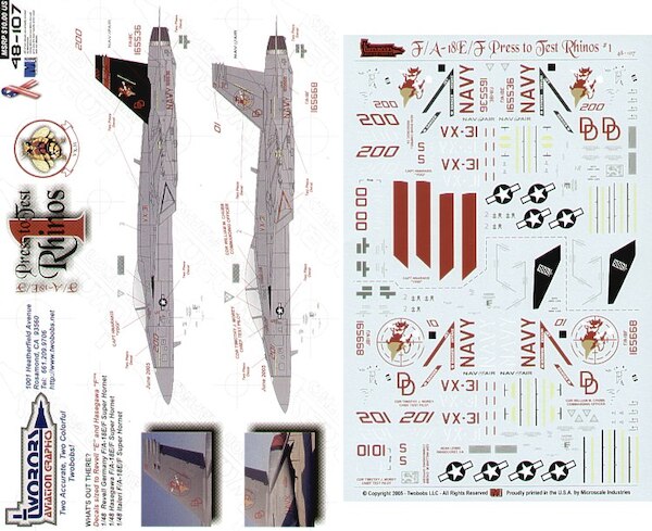F/A18E/F Super Hornets Part 6 (VX31)  tb48-107