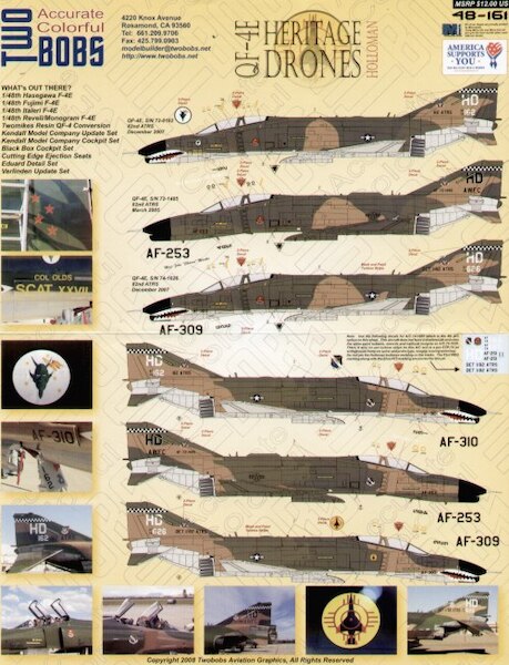 QF4E Heritage drones Part 2: Holloman  tb48-161