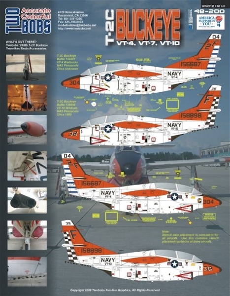 T2C Buckeye Part 1 (VT4, VT7, VT10 US Navy)  tb48-200