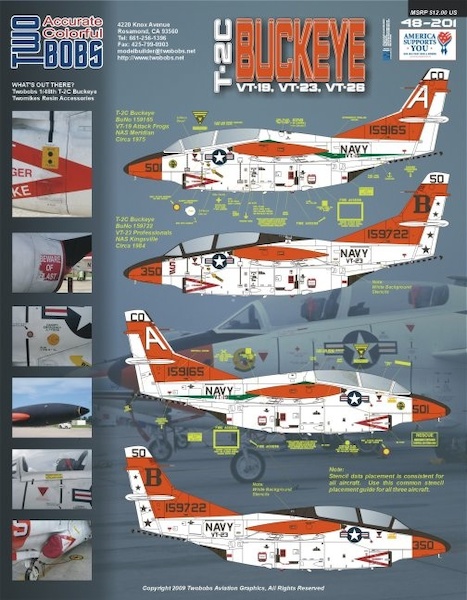 T2C Buckeye Part 2 (VT19, VT23, VT26, US Navy)  tb48-201
