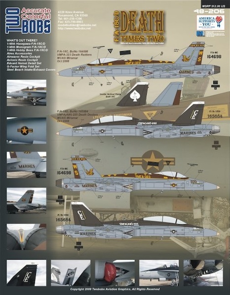 F/A18C/D Hornet (Death Times two) tb48-206