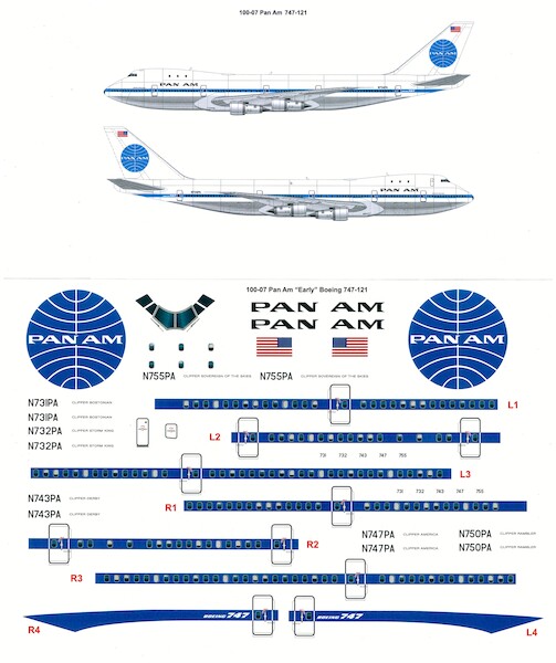 Boeing 747-120 (PanAm)  100-07