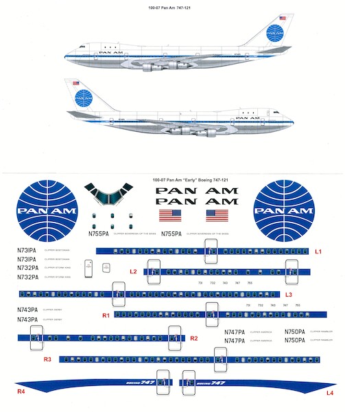 Boeing 747-120 (PanAm) 100-07