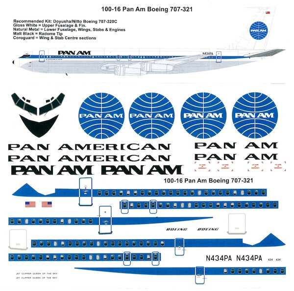 Boeing 707-320B/C (PanAm)  100-16