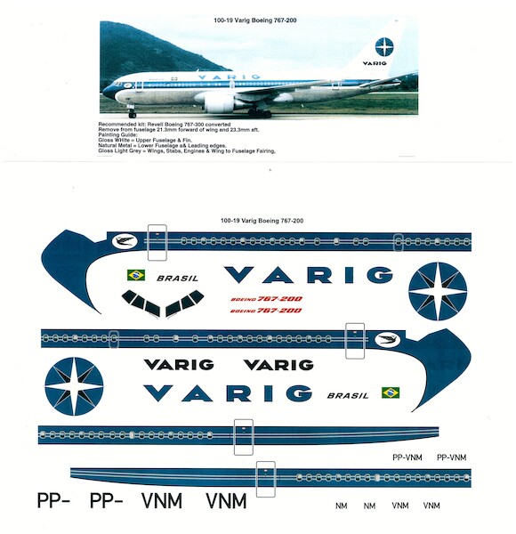 Boeing 767-200 (Varig)  100-19