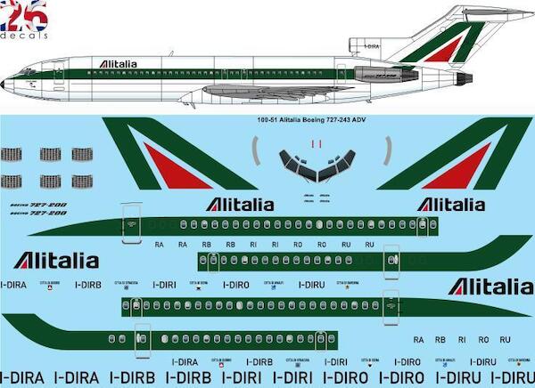 Boeing 727-200 (Alitalia) 100-51