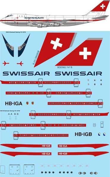 Boeing 747-200 (Swissair) 100-54