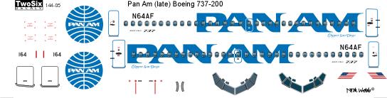 Boeing 737-200 (Pan-Am Late)  144-05