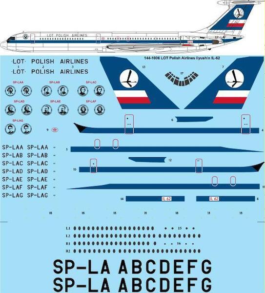 Ilyushin IL62 (LOT Polish Airlines) 144-1006