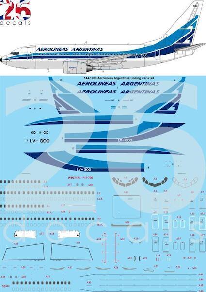 Boeing 737-700 (Aerolineas Argentinas)  144-1008