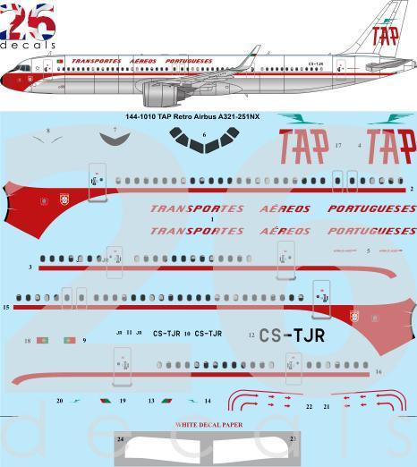 Airbus A321-200 (TAP Retro)  144-1010