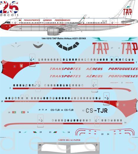 Airbus A321-200 (TAP Retro)  144-1010