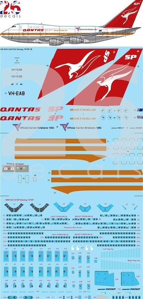 Boeing 747SP (Qantas)  144-1036