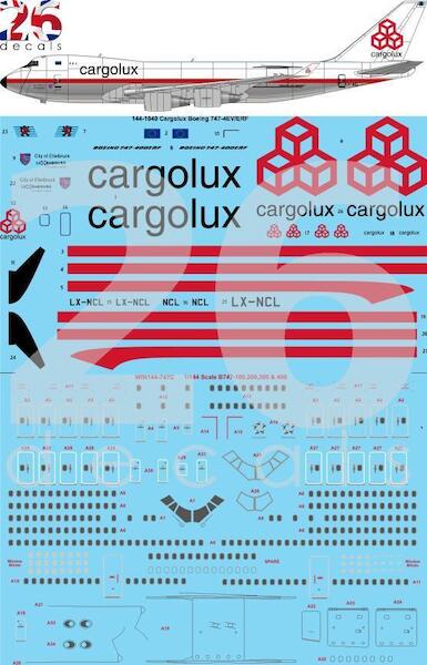 Boeing 747-400EV/ERF (Cargolux) 144-1040
