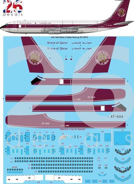 Boeing 707-3P1C (State of Qatar)  144-1043