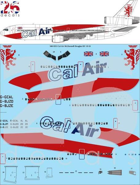 McDonnell Douglas DC10-10 (CalAir) 144-1051
