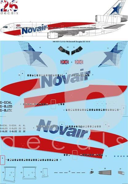 McDonnell Douglas DC10-10 (Novair) 144-1052