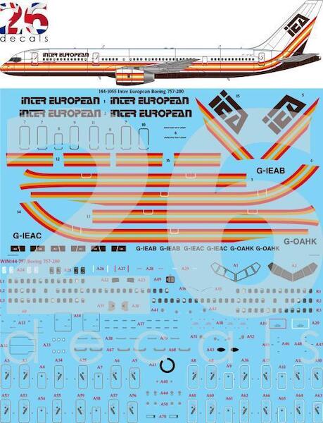 Boeing 757-200 (Inter European)  144-1055