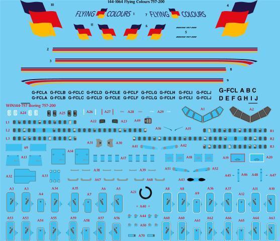Boeing 757-200 (Flying colours)  144-1064