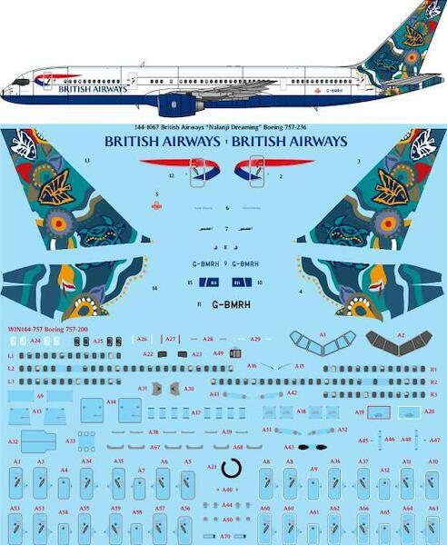 Boeing 757-200 (British Airways"Nalanji Dreaming"  144-1067