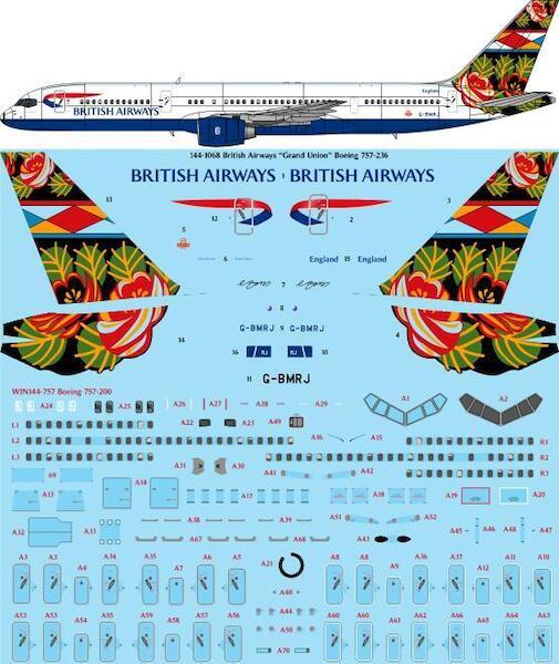 Boeing 757-200 (British Airways" "Grand Union") 144-1068