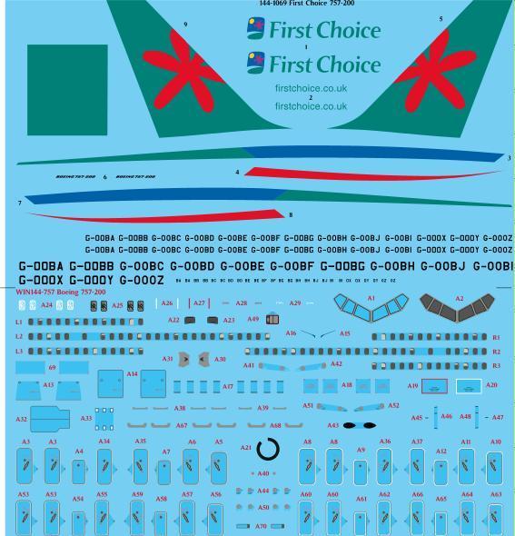 Boeing 757-200 (First Choice) 144-1069
