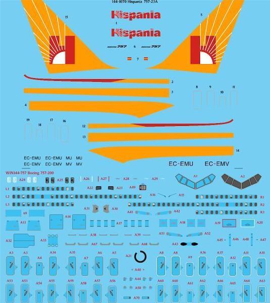 Boeing 757-200 (Hispania) 144-1070