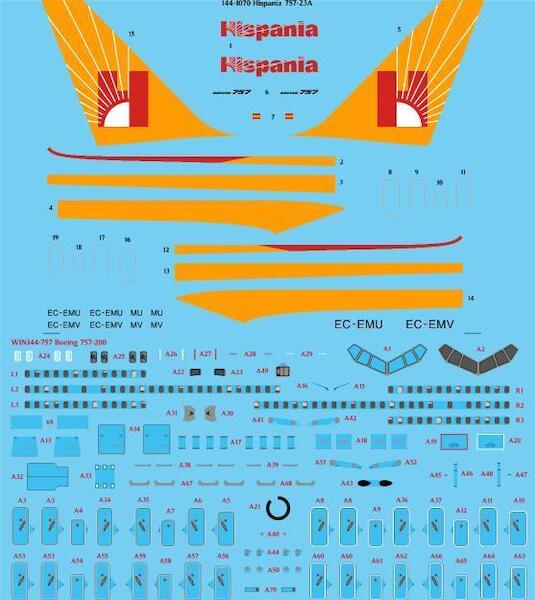 Boeing 757-200 (Hispania)  144-1070