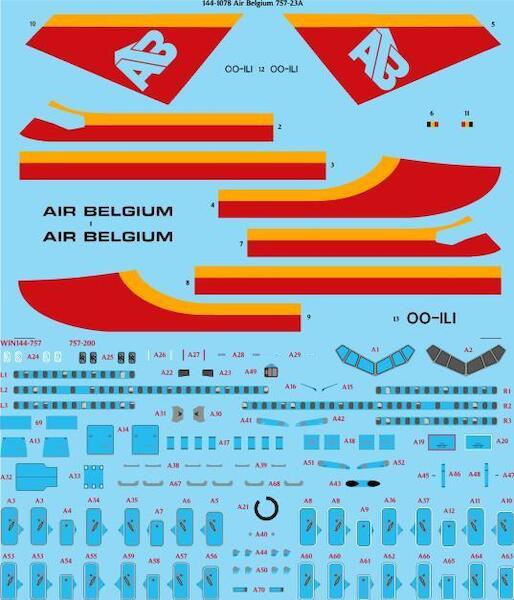 Boeing 757-200 (Air Belgium) 144-1078