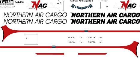 Douglas DC6 (Northern Air Cargo)  144-110