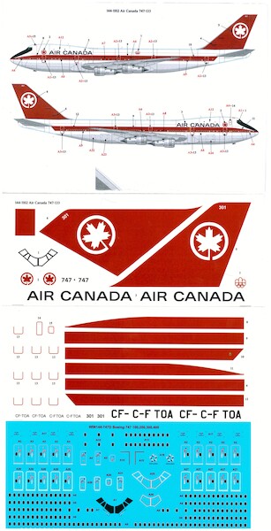 Boeing 747-100 (Air Canada) 144-1102