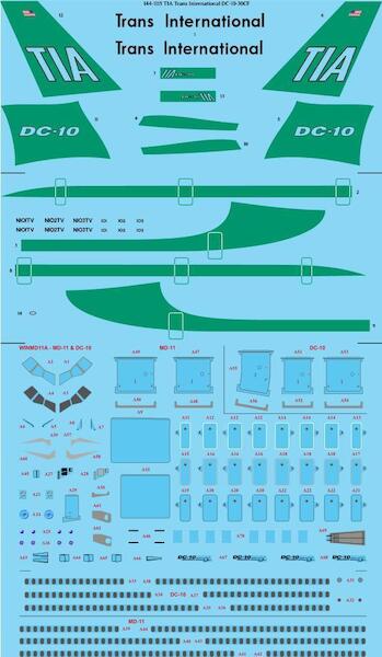 Douglas DC10-30CF (Trans International - Late)  144-1115