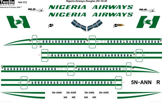 Douglas DC10-30 (Nigerian Airways)  144-113